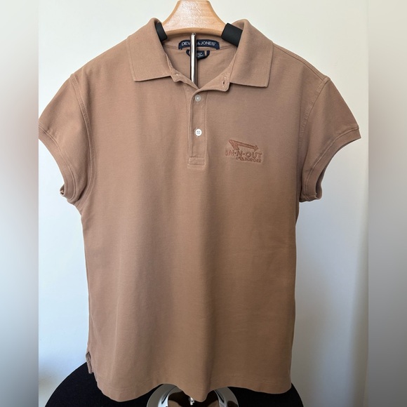 In-N-Out Ladies Polo Shirt. Sz S. Cap Sleeves. - Picture 1 of 3